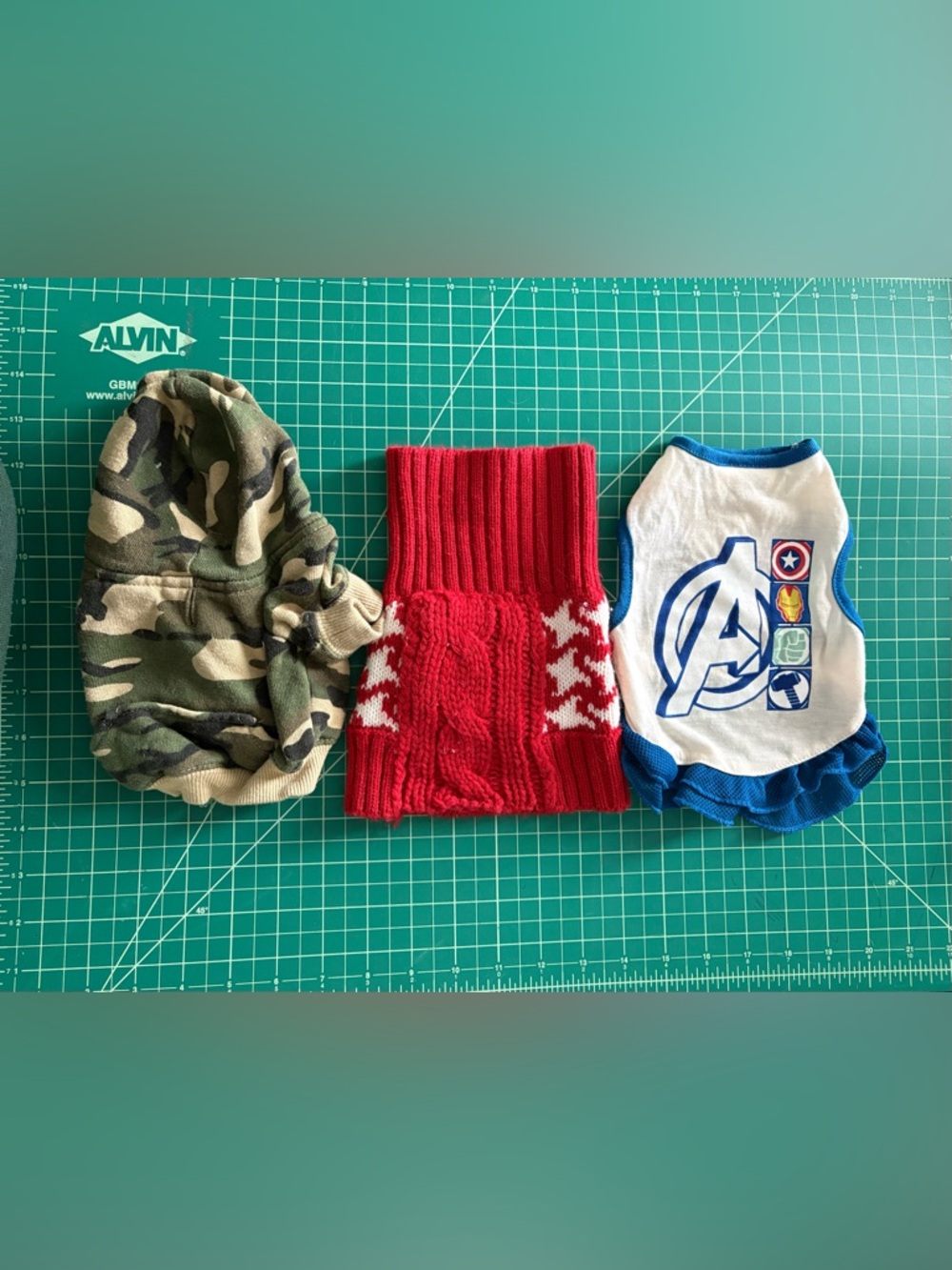 Bundle of Three XS Dog Outfits